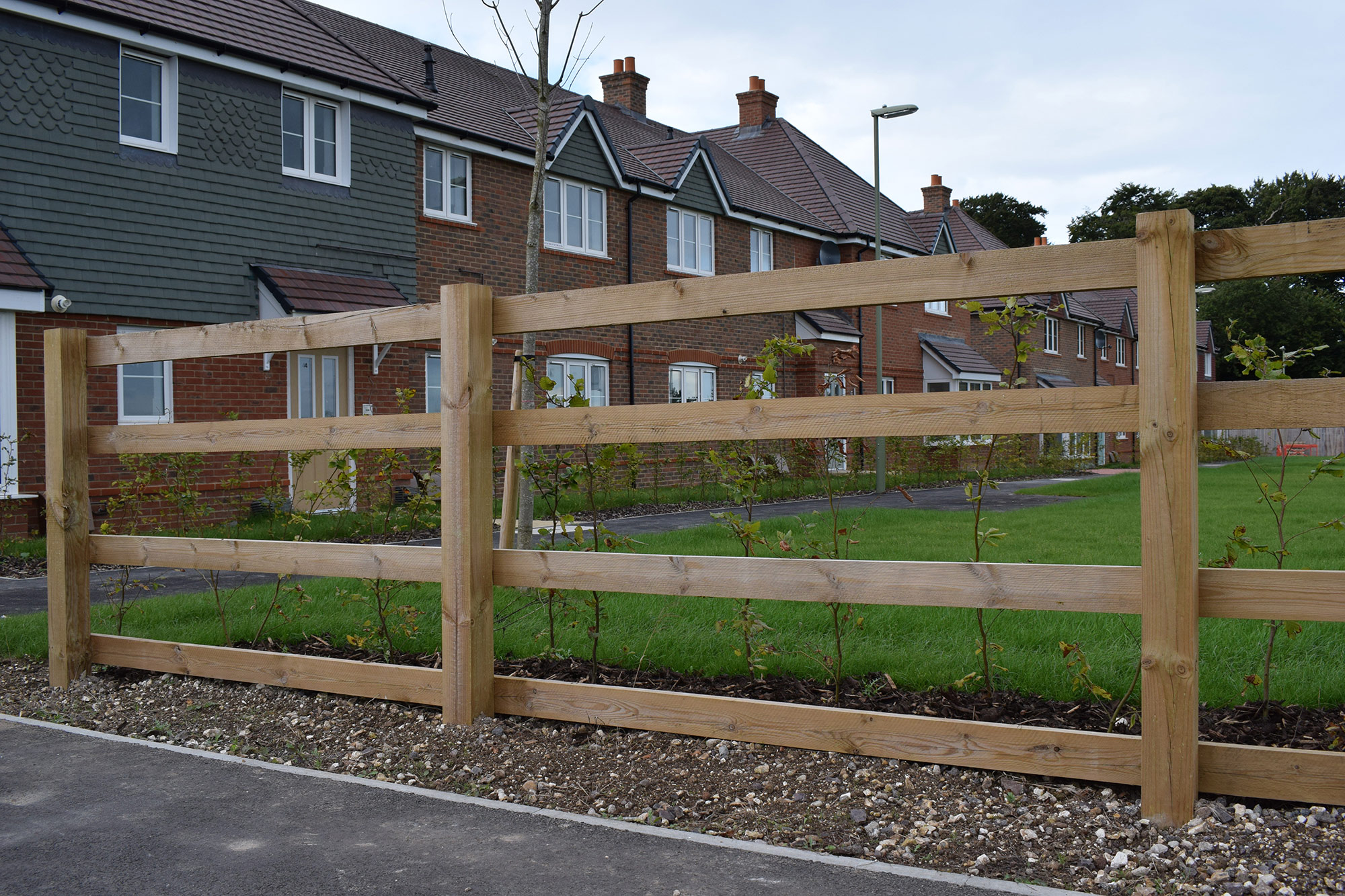 Gramm Barriers Timber Post and Rail Fencing